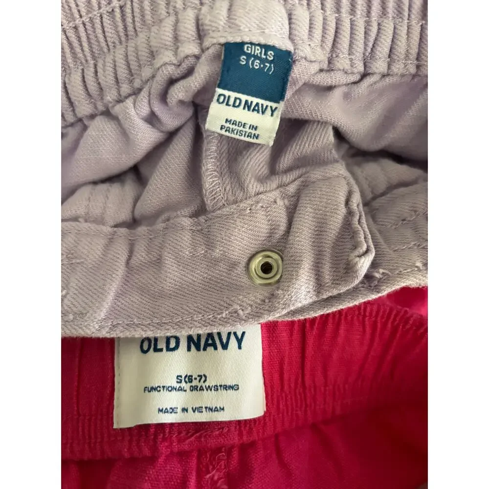 Girls Summer Clothing Lot Old Navy Gap Size Small 6 7 Lot of 5